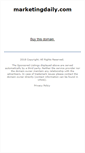 Mobile Screenshot of marketingdaily.com